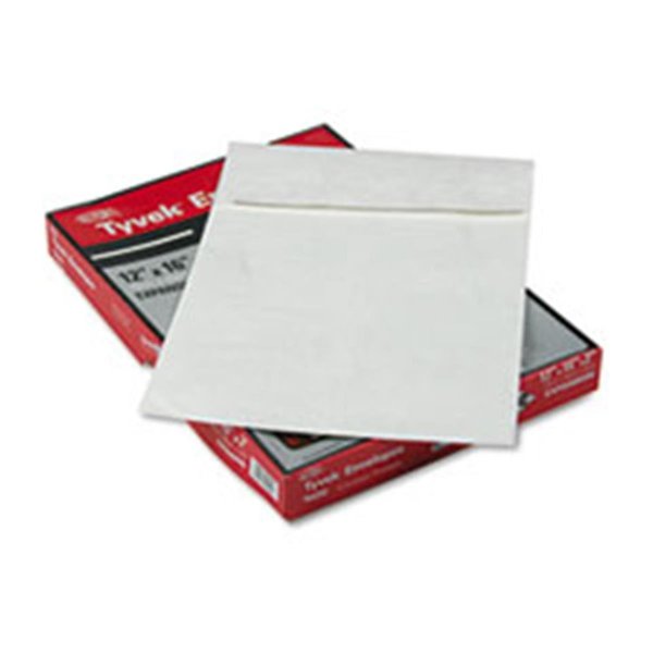 Tops Products Tyvek Expansion MailerWhite 12 x 16 x 2 in. 25 Per Box QUAR4292